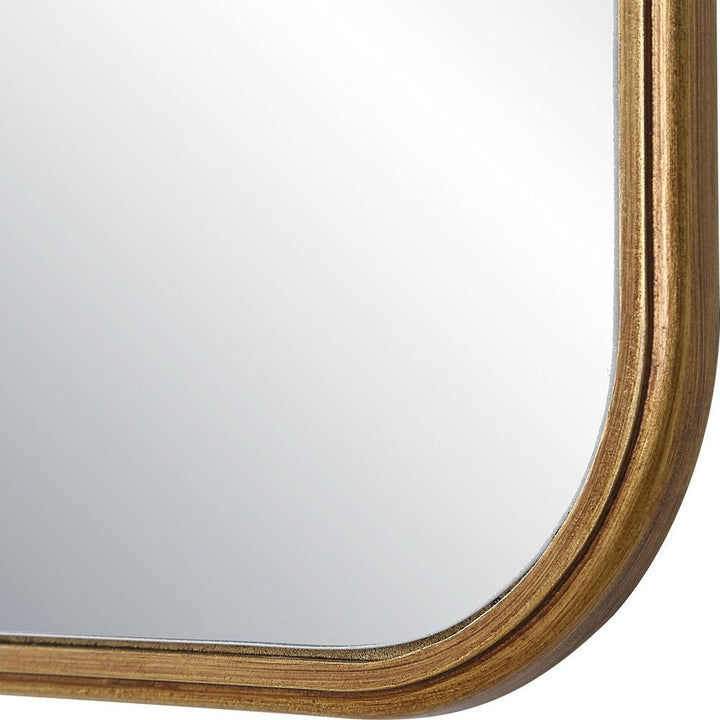Grace Scalloped Mirror - Antique Gold Keiichi 4