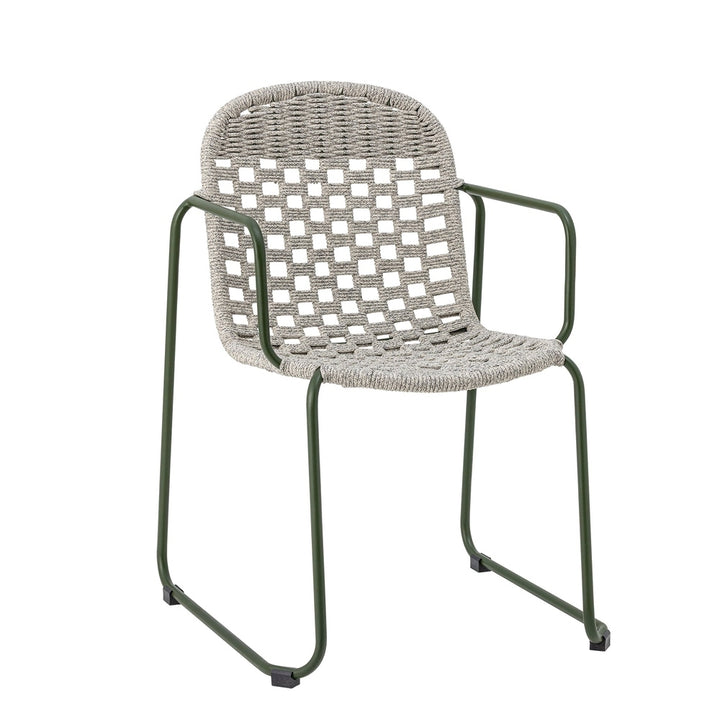 Calana Set of 2 Outdoor Dining Chairs - Green