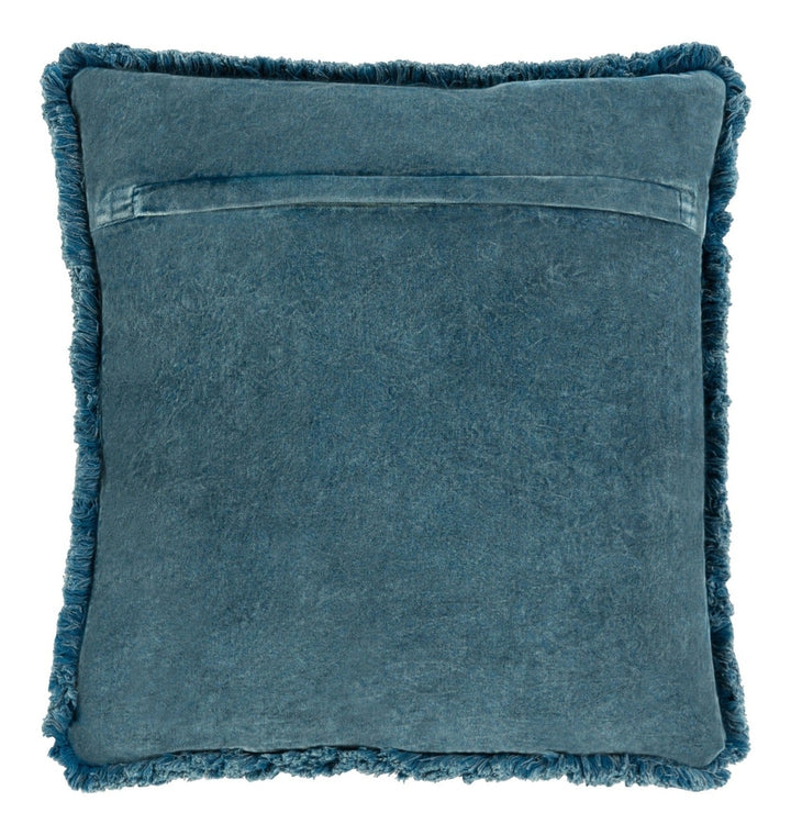 Washed Cotton Velvet Woven Cushion 51x51cm - Ocean Keiichi 4