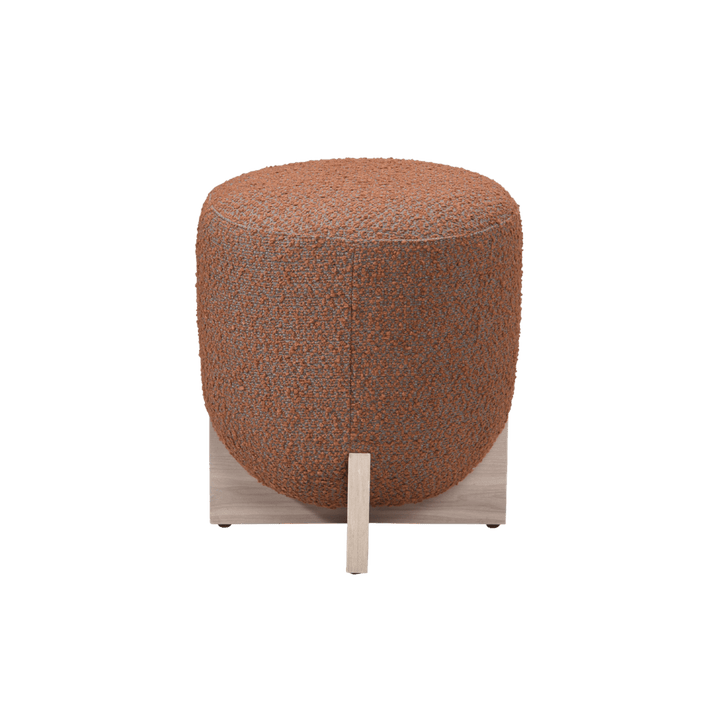Whisper Stool (Crib 5) - Burnt Orange