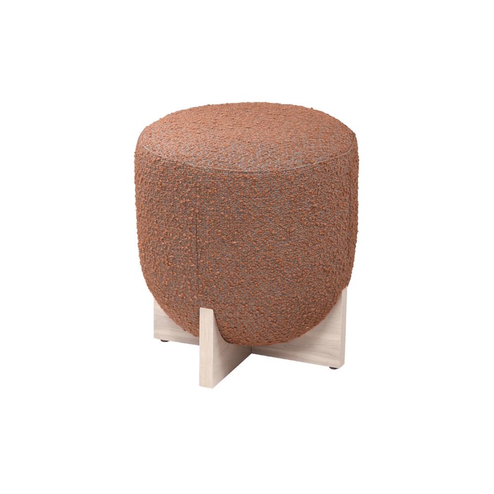 Whisper Stool (Crib 5) - Burnt Orange
