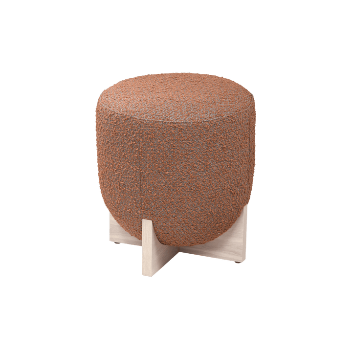 Whisper Stool (Crib 5) - Burnt Orange