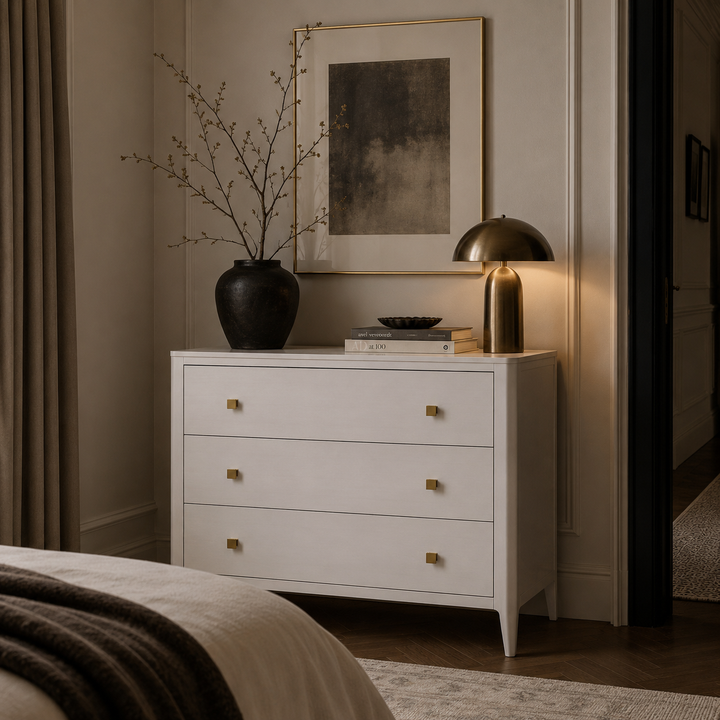 Abberley Chest of Drawers - White