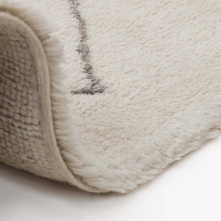 Azera Rhombus Rug - Cream