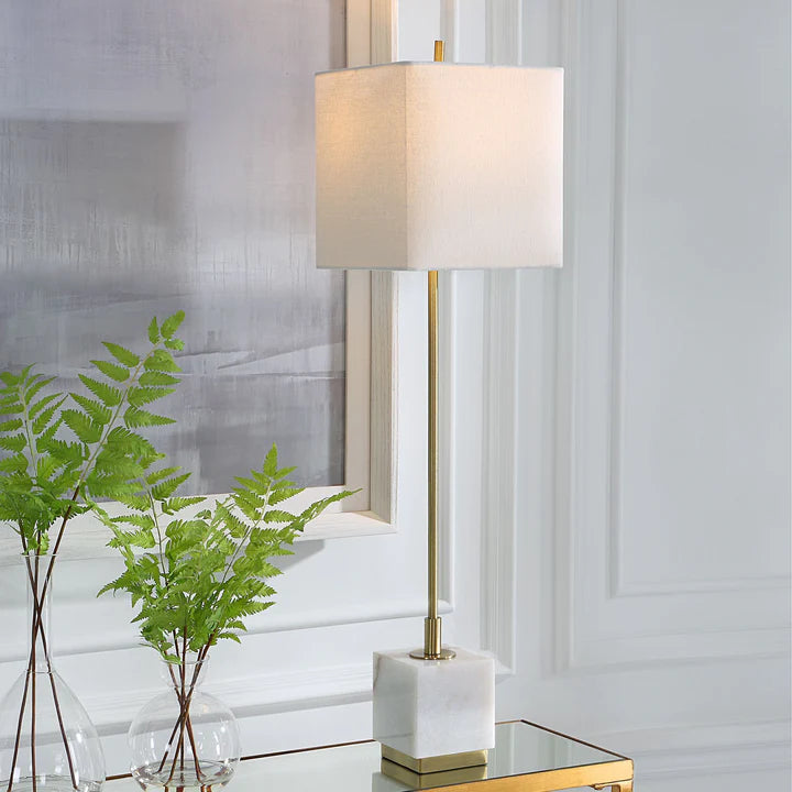 Mindy Brownes Escort Buffet Lamp in Brass