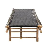 Bloomingville Outdoor Vida Bamboo Daybed in Black