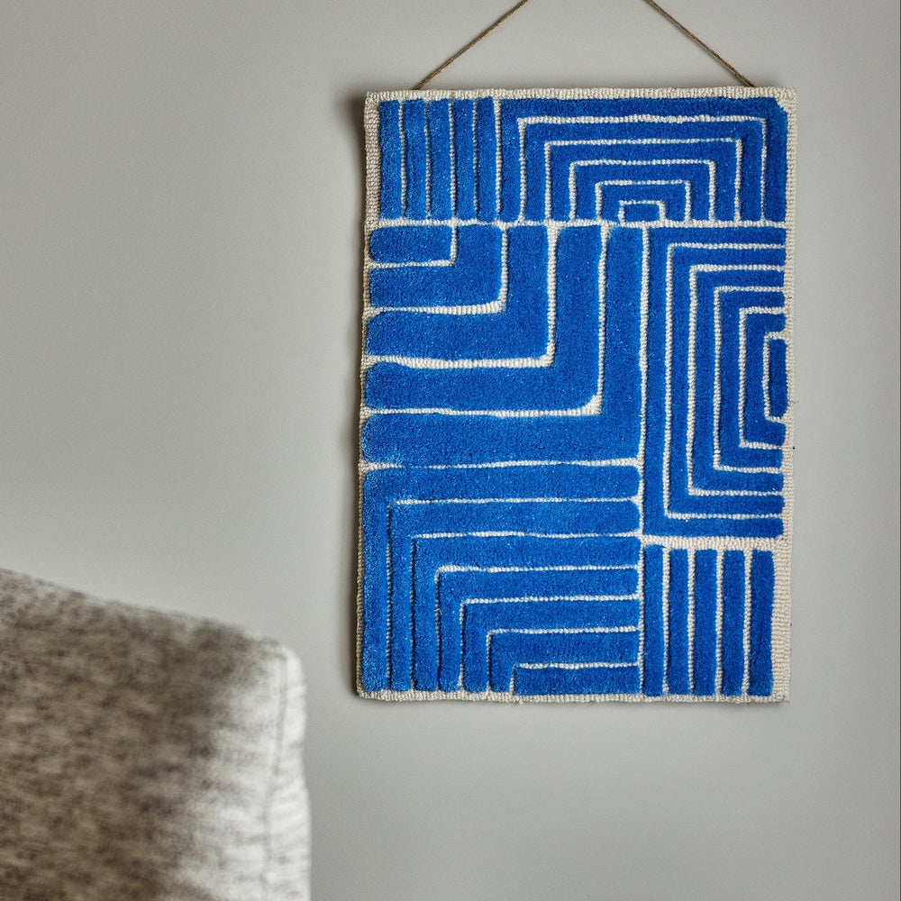 Velva Wall Hanging - Blue