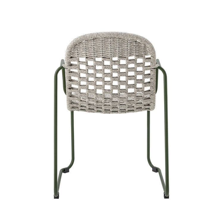 Calana Set of 2 Outdoor Dining Chairs - Green