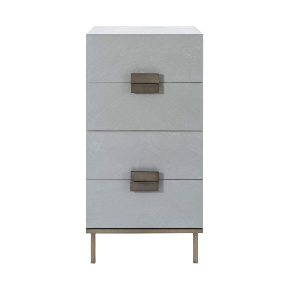 Twenty10 Designs Lilly Grey 4 Drawer Chest Of Drawers