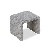 Liang & Eimil Mahak Low Stool - Emporio Pattern Fabric