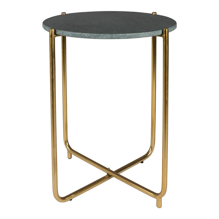Toste Marble Side Table - Green Zuiver 1