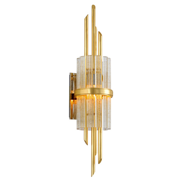  Hudson Valley Lighting-Hudson Valley Lighting Symphony Hand-Crafted Iron 1lt Wall Sconce-Gold  33 