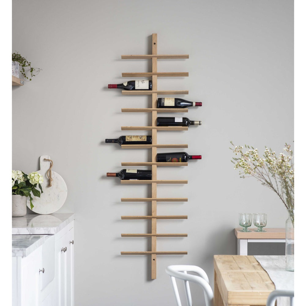 Hambledon Wine Rack - Oak Garden Trading 2