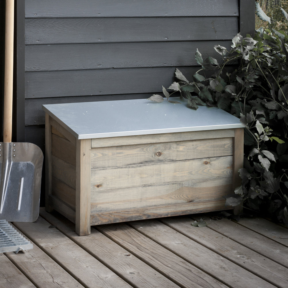 Garden Trading Aldsworth Outdoor Storage Box in Spruce