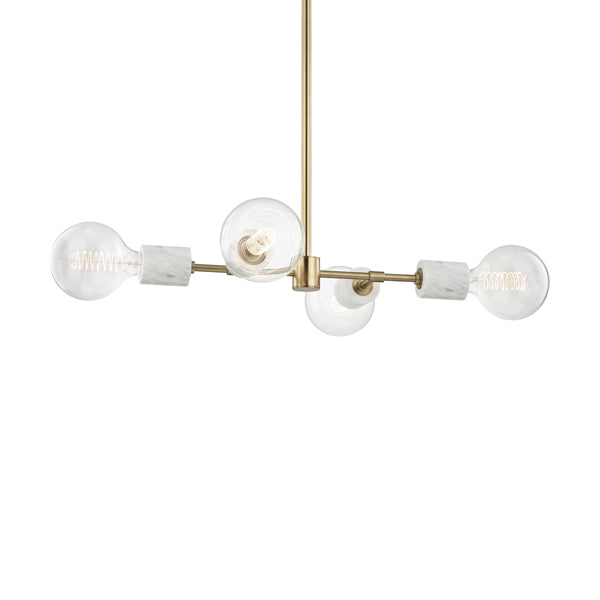 Hudson Valley Lighting Asime Steel 4 Light Pendant