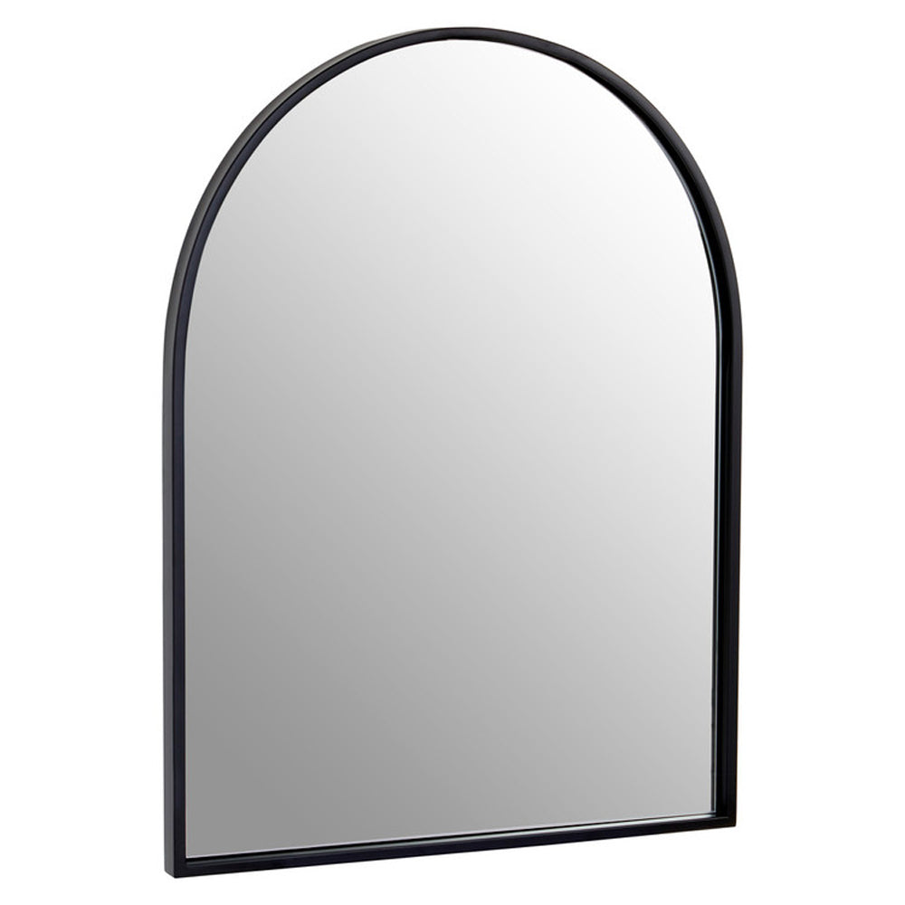 Olivia's Trento Wall Mirror Black Arched