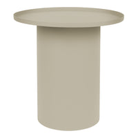 Olivia's Nordic Living Collection - Suri Round Side Table in Beige