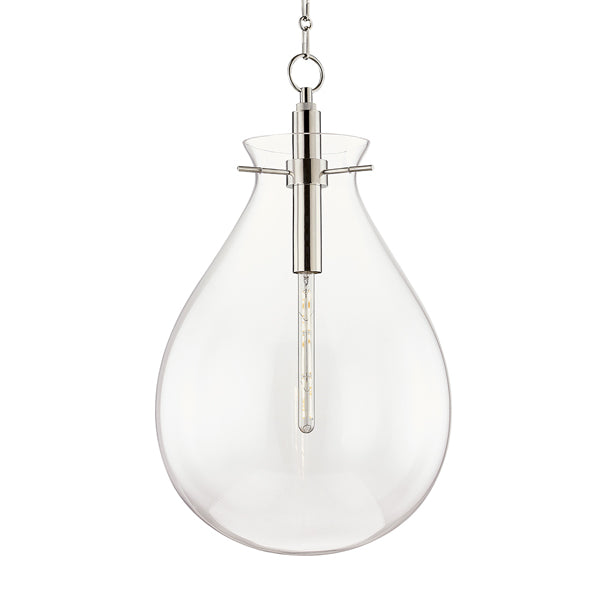 Hudson Valley Lighting Ivy Steel 1 Light Large Pendant