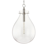 Hudson Valley Lighting Ivy Steel 1 Light Large Pendant