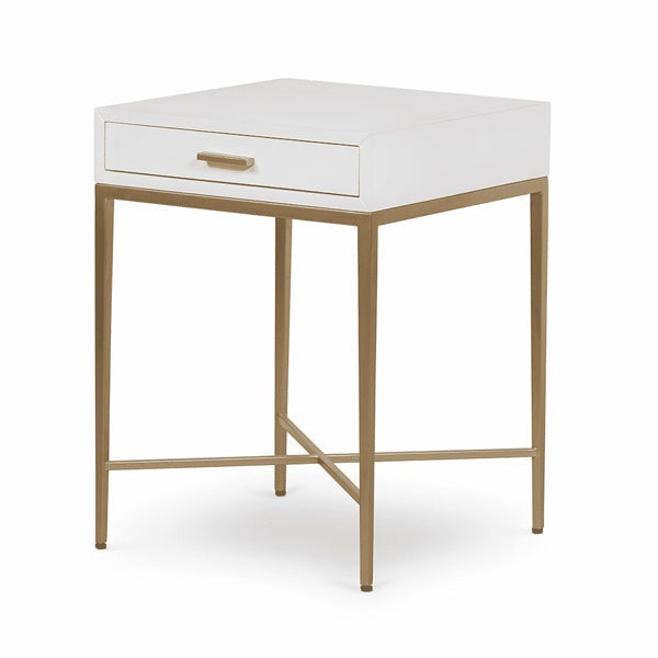 DI Designs Berkeley Bedside Table - White