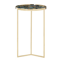 Olivia's Boutique Hotel Collection - Blue Agate Side Table