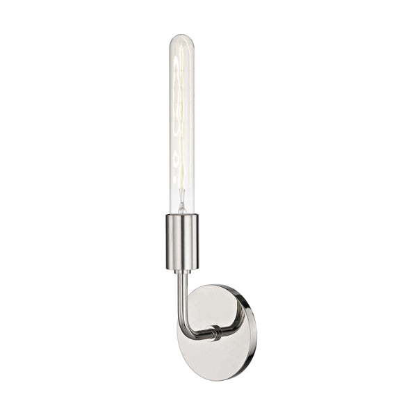 Ava 1 Light Wall Sconce - Polished Nickel Hudson Valley Lighting 1