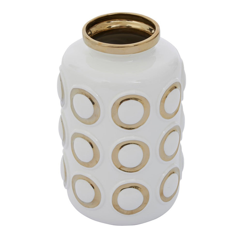 Olivia's Boutique Hotel Collection - Gold Circle Vase Small