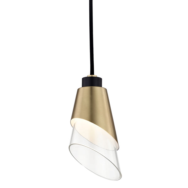 Hudson Valley Lighting Angie Steel 1 Light Pendant