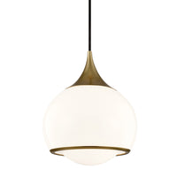 Hudson Valley Lighting Reese Steel 1 Light Medium Pendant