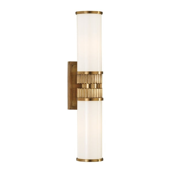 Harper 2 Light Bath Bracket - Aged Brass Hudson Valley Lighting 1