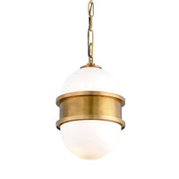 Hudson Valley Lighting Broomley Solid Brass 1lt Pendant