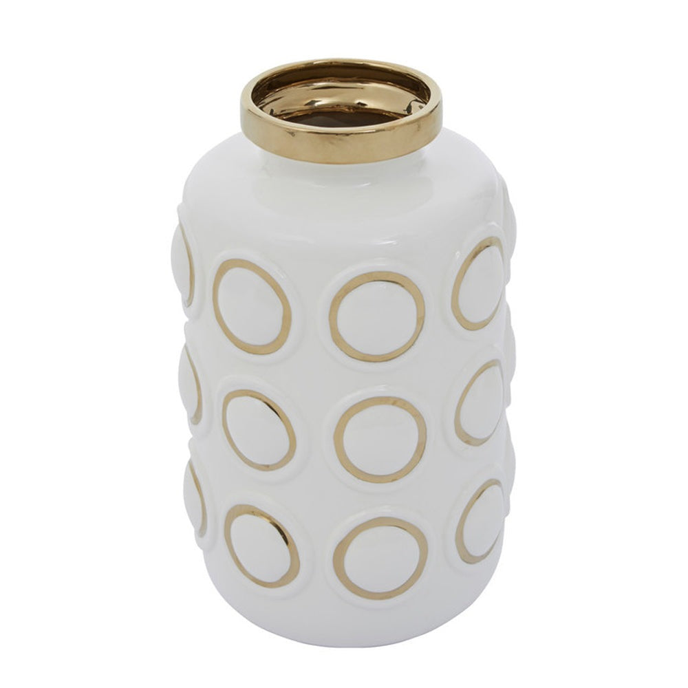 Olivia's Boutique Hotel Collection - Gold Circle Vase Large