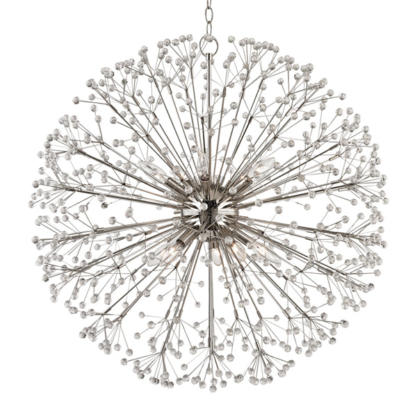 Hudson Valley Lighting Dunkirk Steel 10 Light Chandelier