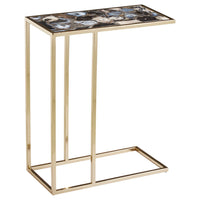 Olivia's Boutique Hotel Collection - Black Agate Sofa Table