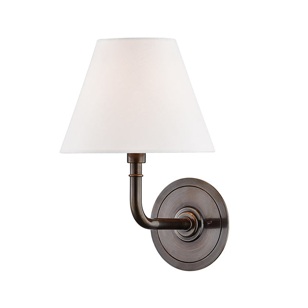  Hudson Valley Lighting-Hudson Valley Lighting Signature No.1 1 Light Wall Sconce-Copper 65 