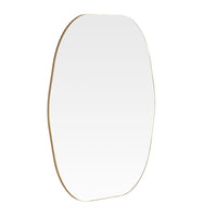 Olivia's Oakland Hexagonal Wall Mirror in Gold