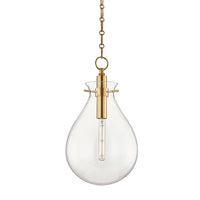 Hudson Valley Lighting Ivy Steel 1 Light Medium Pendant