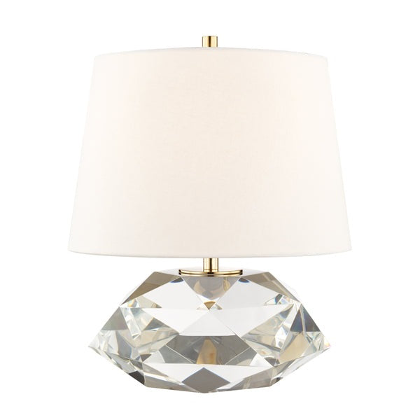 Hudson Valley Lighting Henley Crystal 1 Light Table Lamp
