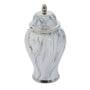 Olivia's Luxe Collection - Marble Effect Ceramic Jar Large