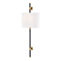 Hudson Valley Lighting Bowery Brass 2 Light Wall Sconce