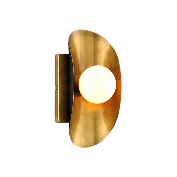 Hudson Valley Lighting Hopper Solid Brass 1lt Wall Sconce