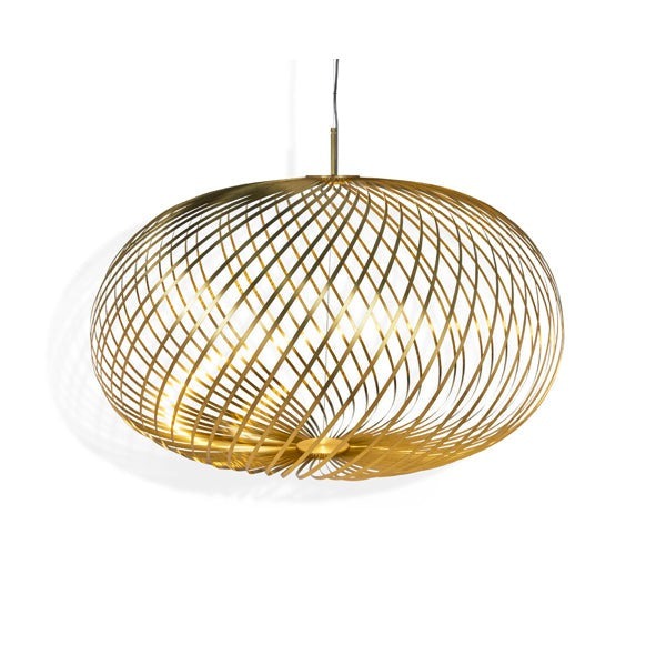 Large Spring Pendant Light - Brass Tom Dixon 1