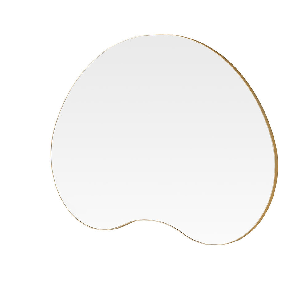 Olivia's Oman Pebble Wall Mirror in Gold