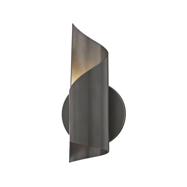 Hudson Valley Lighting Evie Steel 1 Light Wall Sconce in Old Bronze