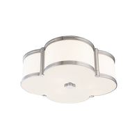 Hudson Valley Lighting Chandler Steel 3 Light Flush Mount