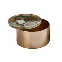 Olivia's Boutique Hotel Collection - Agate Trinket Box Small