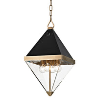 Hudson Valley Lighting Coltrane Steel 4 Light Pendant