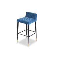 Liang & Eimil Coltrane Toscana Polar Blue Bar Stool