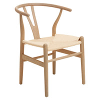 Olivia's Oak Wishbone Chair