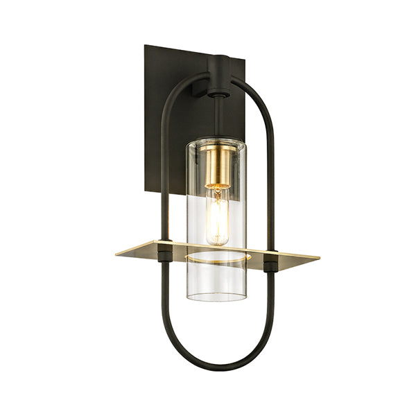 Hudson Valley Lighting Smyth Hand-Worked Iron And Brass 1lt Wall